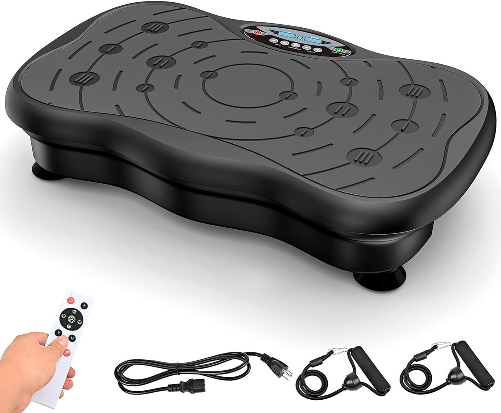Vibration Plate Exercise Machine for Whole Body Workout, Home Training Equipment