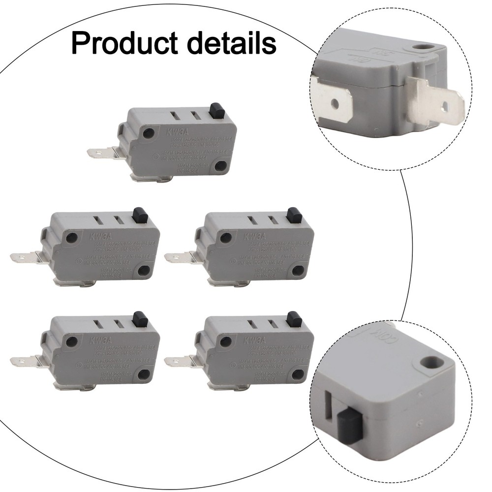 KW3A limit switch for kitchen appliances closer functionality