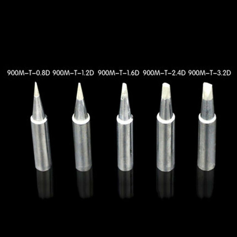 Efficient Heat Transfer with 900MT Replaceable Soldering Tips for 907 933