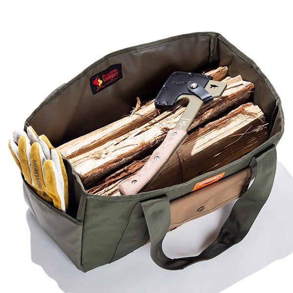 Lumberjack Tote Bag (Olive Green)
