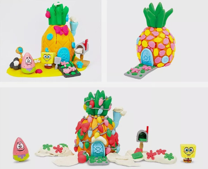 [PLAY DOH] Builder Series SpongeBob Squarepants Pineapple House / Express