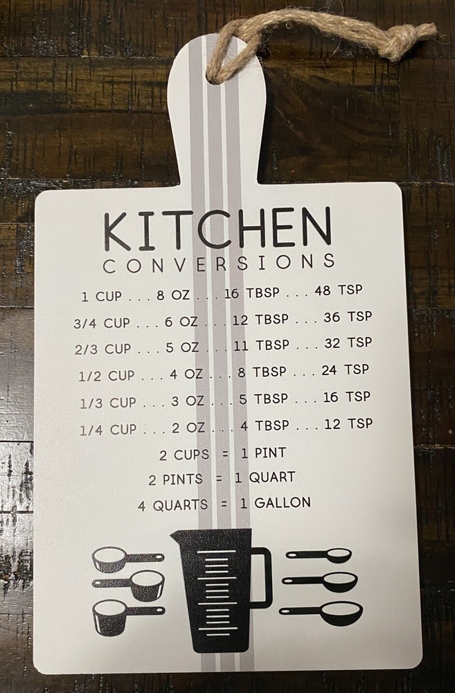 Funerom Rustic Kitchen Conversions Wall Hanging 31x 23x18cm