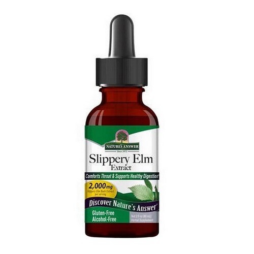 Slippery Elm Extract Alcohol-Free 1 Oz By Nature's Answer