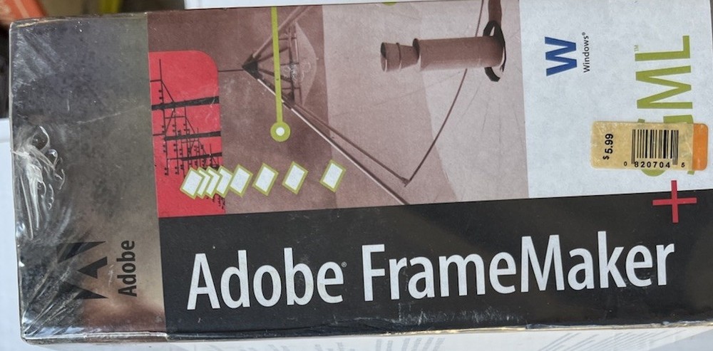 Adobe FrameMaker + SGML version 5.0 For Windows Brand New!
