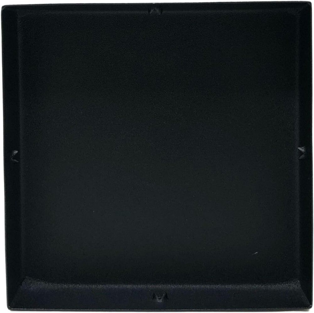 Nuvo Iron PCP25BLK Eazy Flat Pyramid Post Cap, *4 PACK*