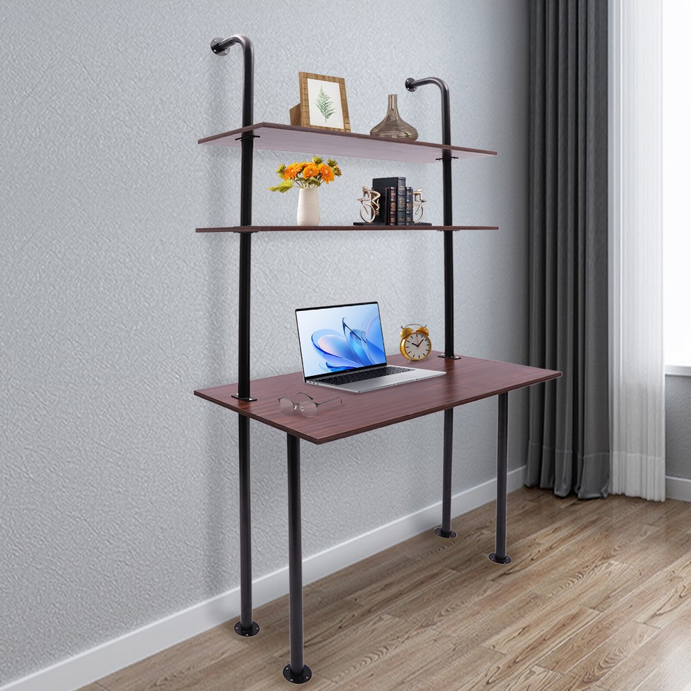 Wall Mounted Desk Wall Mount Computer Writing Table Wall Organizer