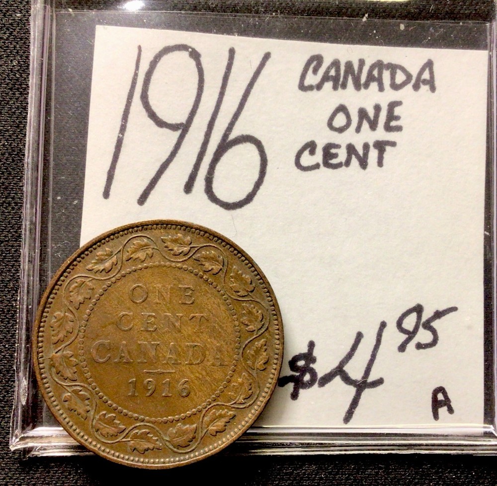 1916 Canada One Cent! ENN Coins