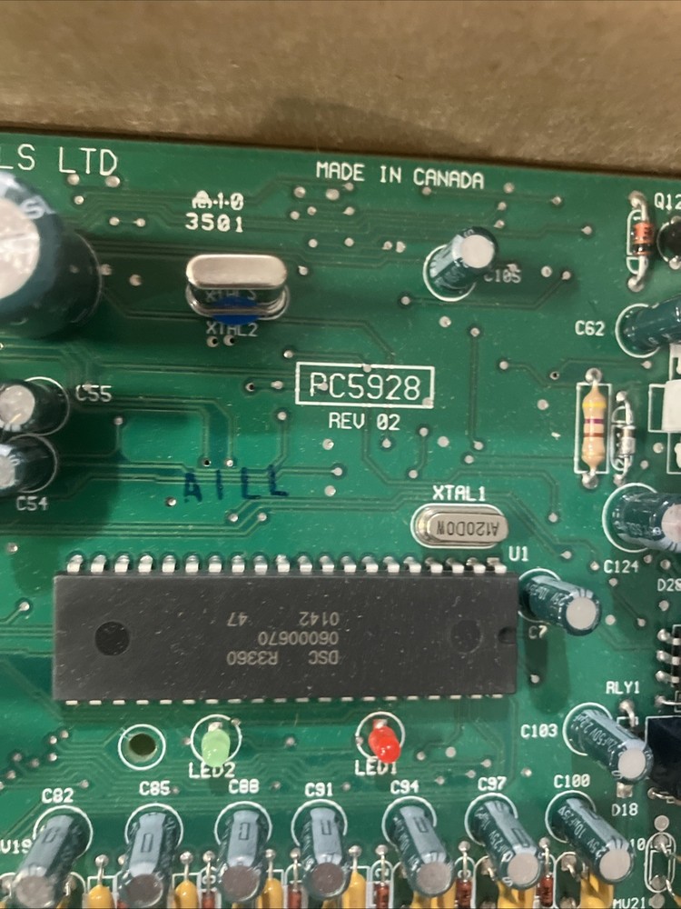DSC Security CONTROL BOARD