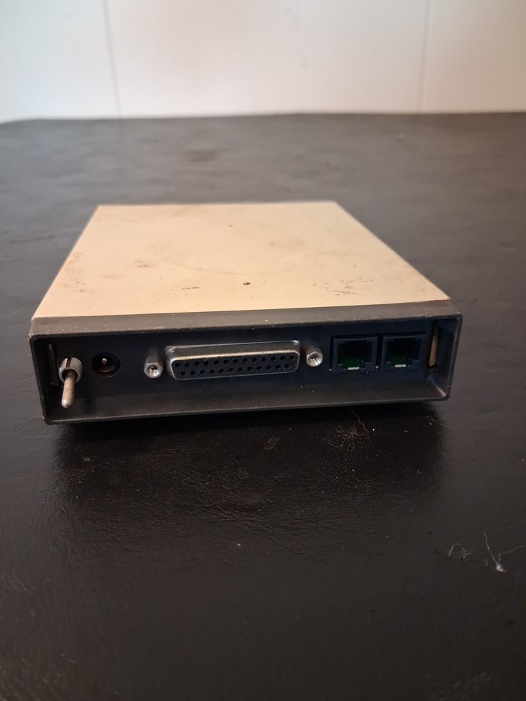 Wang External 9648 Fax/Data Modem - Untested