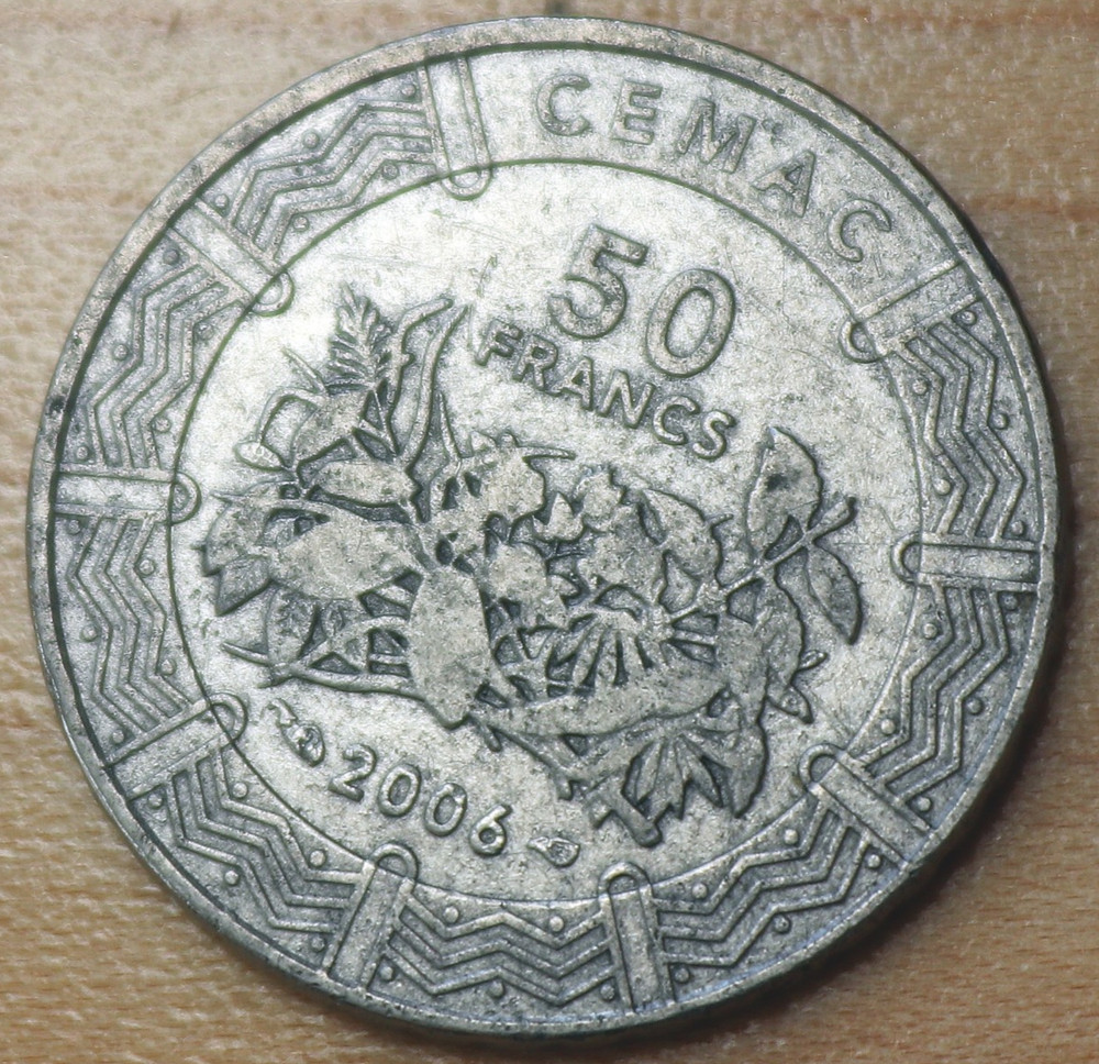 2006 Central African States 50 Francs