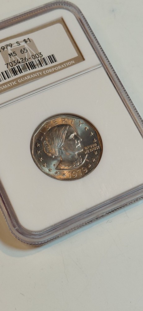 1979-S 1$ Susan B. Anthony Dollar MS65 NGC Graded
