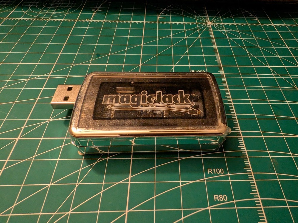 MagicJack #A921 Long Distance Calling Telephone Unit USB Block Device Dongle