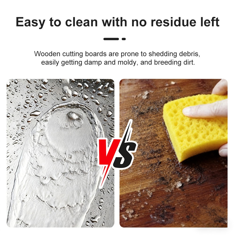 Titanium Coating Cutting Board Double-Sided Kitchen Tool S M L Size Camping Home