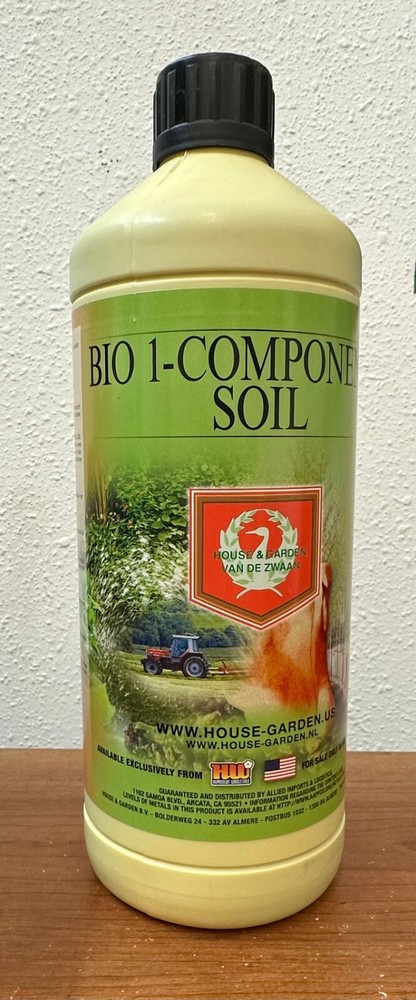 House & Garden Bio 1-Component Soil - 1 Liter