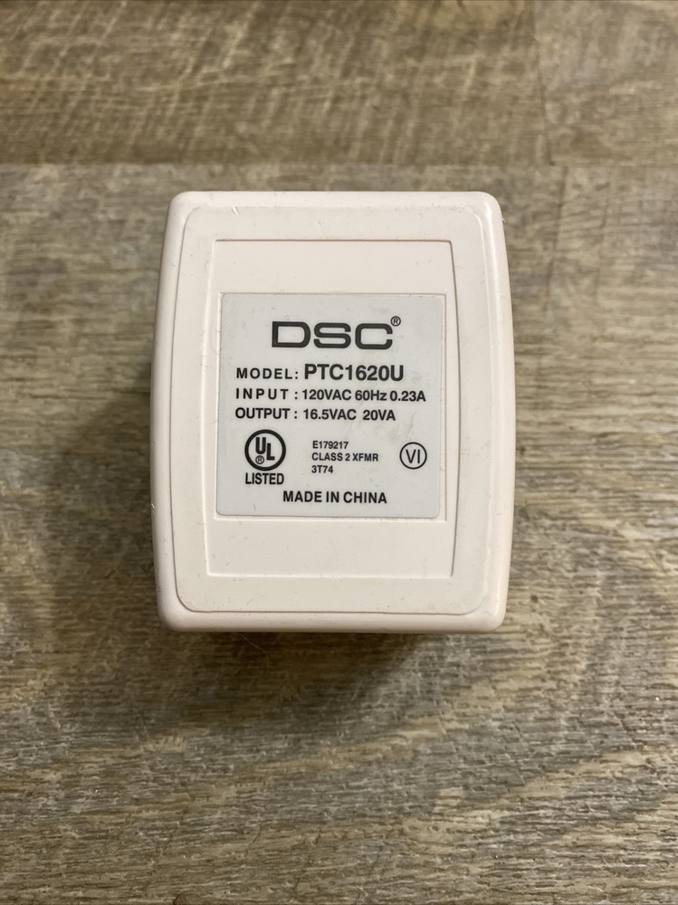 DSC PTC1620U Power Transformer Output 16.5VAC, 20V