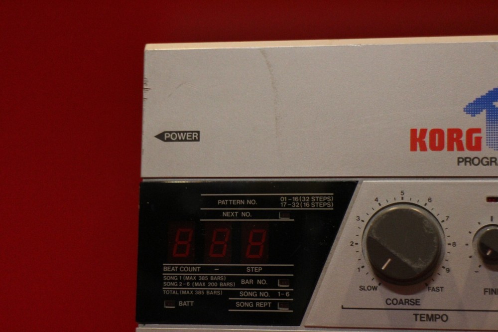 USED Korg Super Percussion DDM-220 Programmable Digital Drum U1990 230928