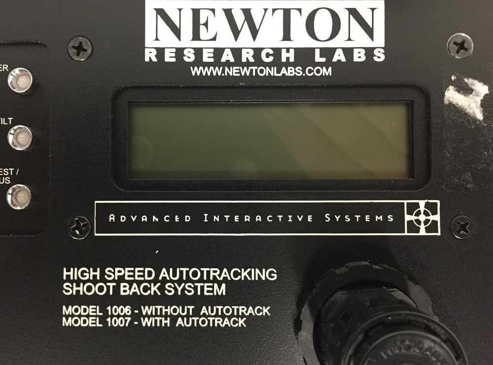 FATS NEWTON RESEARCH LABS FIREARMS TRAINING SIMULATOR SHOOT BACK SYSTEM 1007