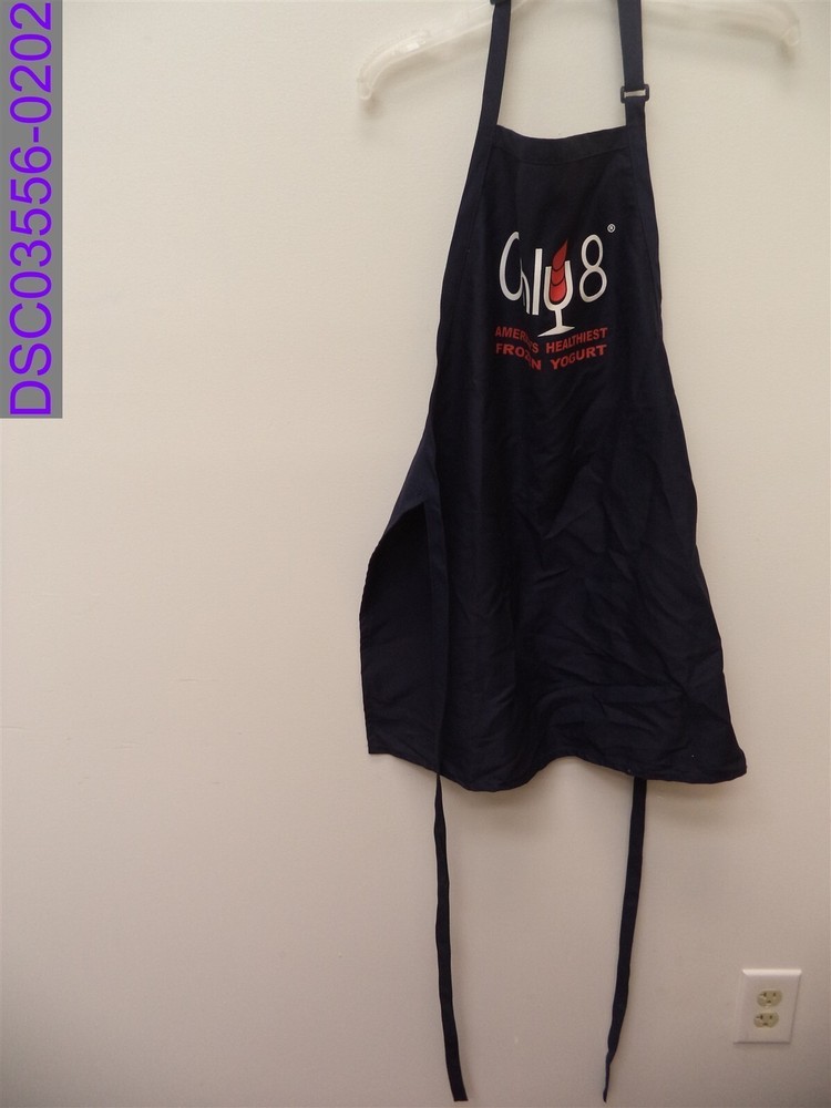 Qty = 6: Only 8 Frozen Yogurt Black Apron