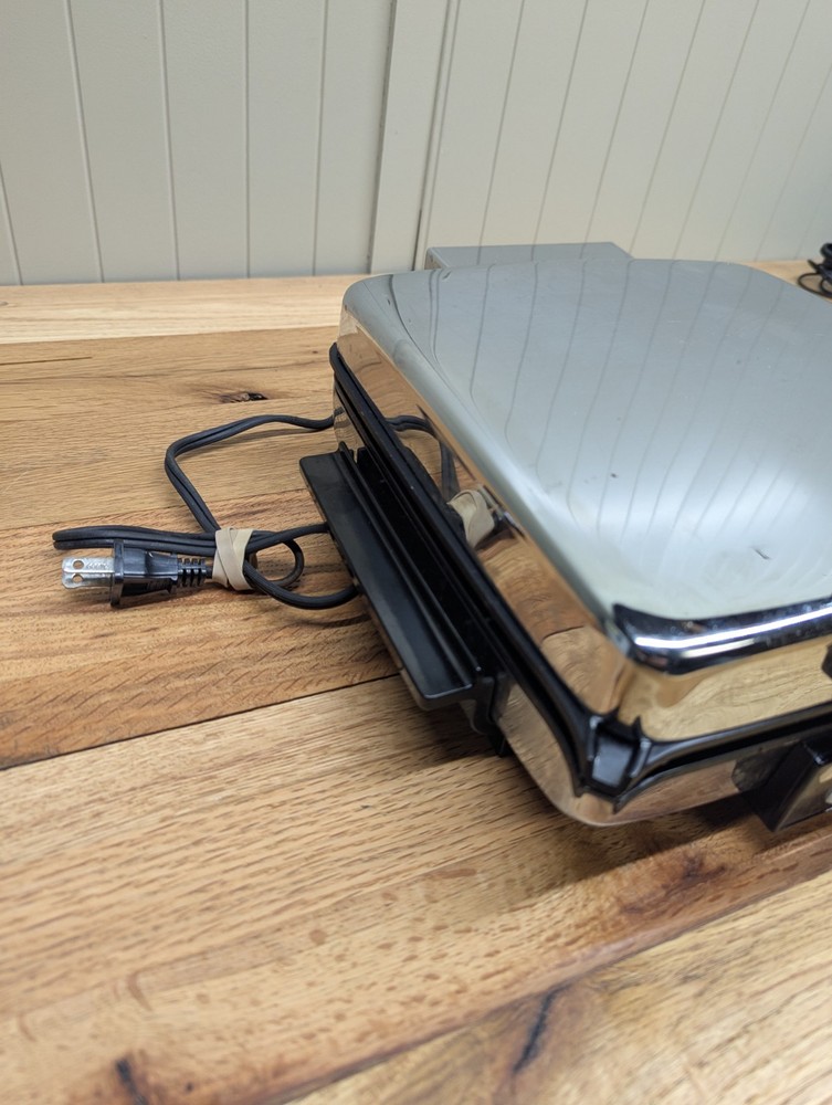 Vintage Black & Decker Grill - Waffle Baker Maker TESTED G48TD