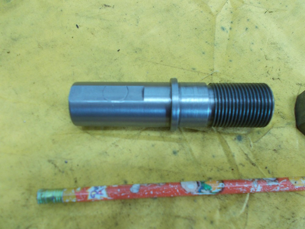 1" SHANK x 1" STUB MILL ARBOR vertical horizontal tool holder milling machine