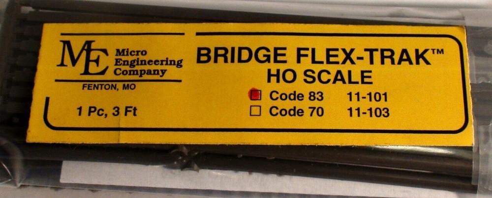Micro-Engineering HO Code 83 Bridge Track  (11-101)