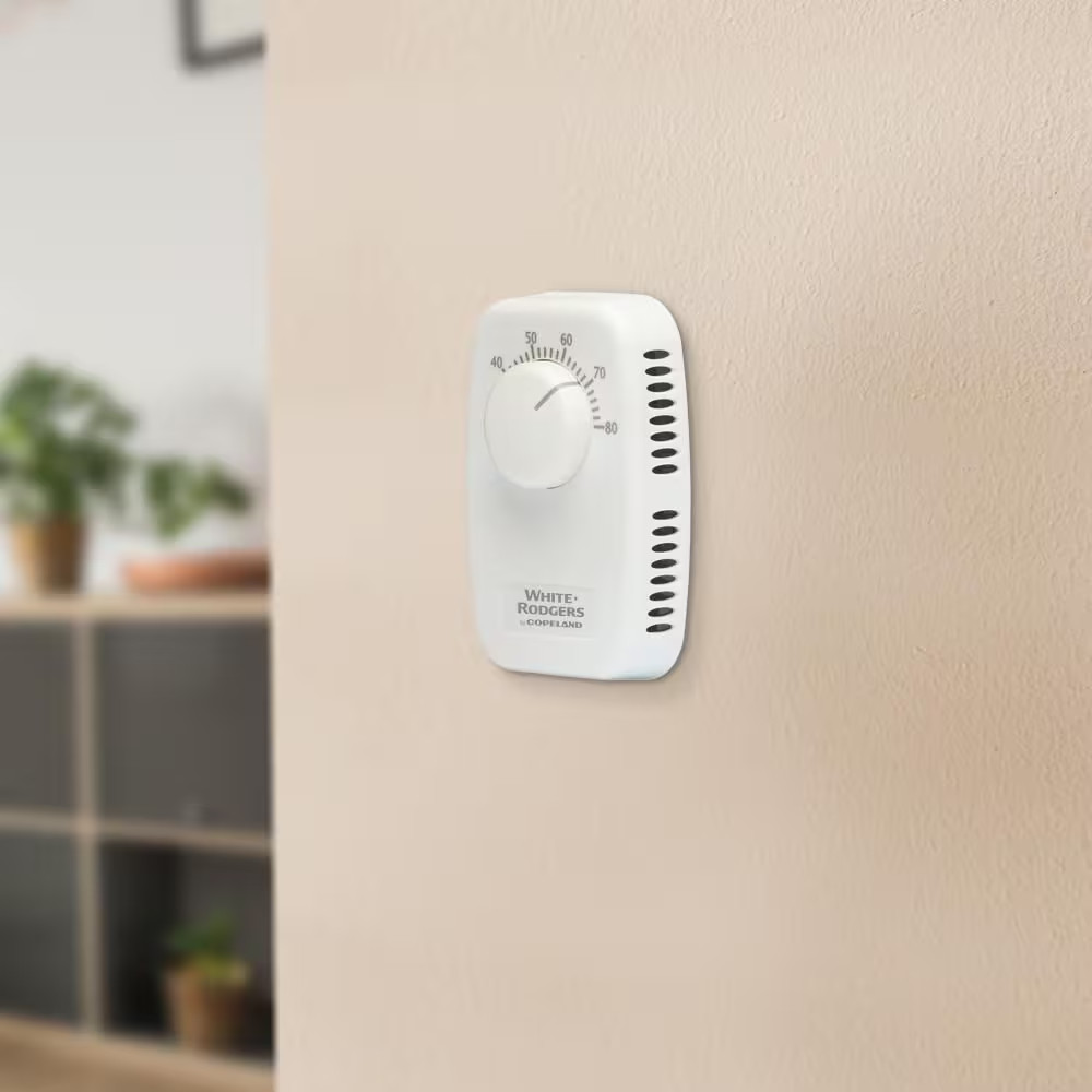 White-Rodgers B30 Baseboard Non-Programmable Thermostat - Single Pole