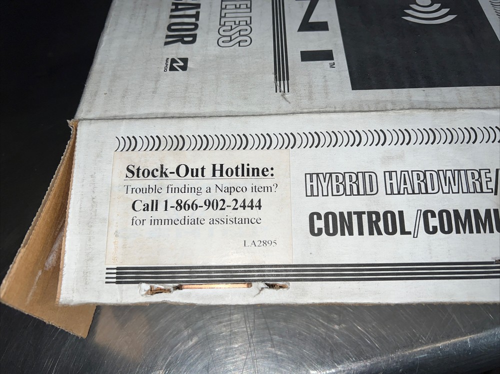 Nos Surplus Napco Gemini P801 Control Panel Kit