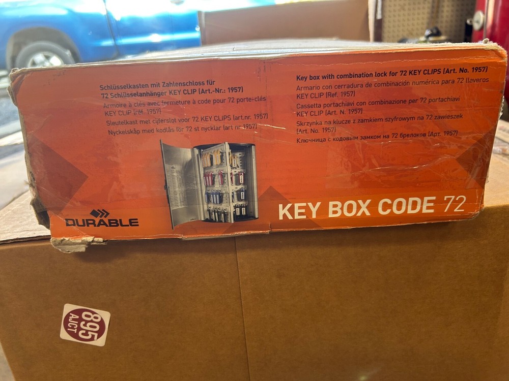 Durable Key Box 72 - Silver