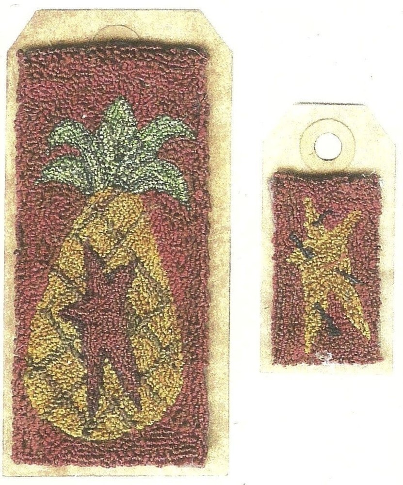 The Teacher's Pet "Pineapple Tagalongs" Punchneedle Embroidery Pattern