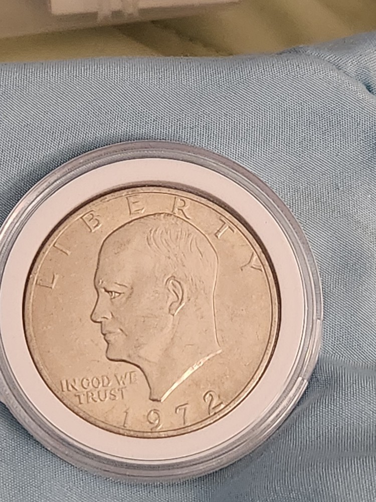 Rare 1972 Eisenhower Dollar, DDO