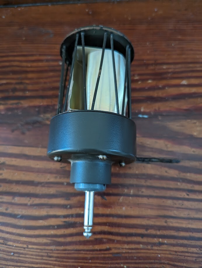 vintage military anemometer wind meter