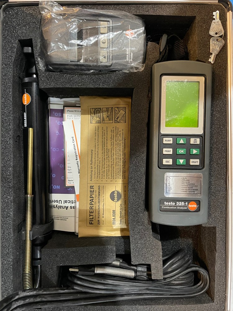 Testo 325-1 Combustion Analyzer
