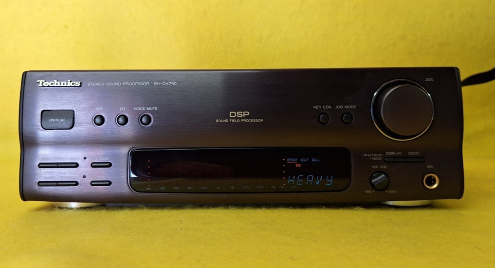 Technics SH-CH750 Stereo Sound Processor DSP Sound Field Processing unit Working