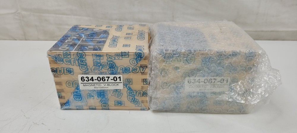 ACCUD DIGITAL DEPTH CALIPER, WIRELESS DATA TRANSFER SYSTEM, MAGNETIC V-BLOCK KIT