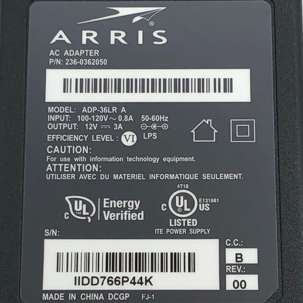 Original Arris AC Adapter for HeadRush MX5 Amp Modeling Guitar Effect Processor