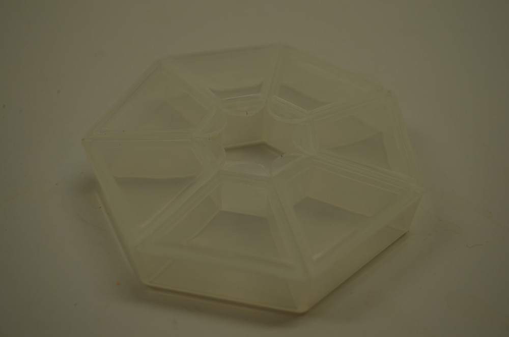 Plastic Storage Multipurpose Container 7 compartments crafts seed beads