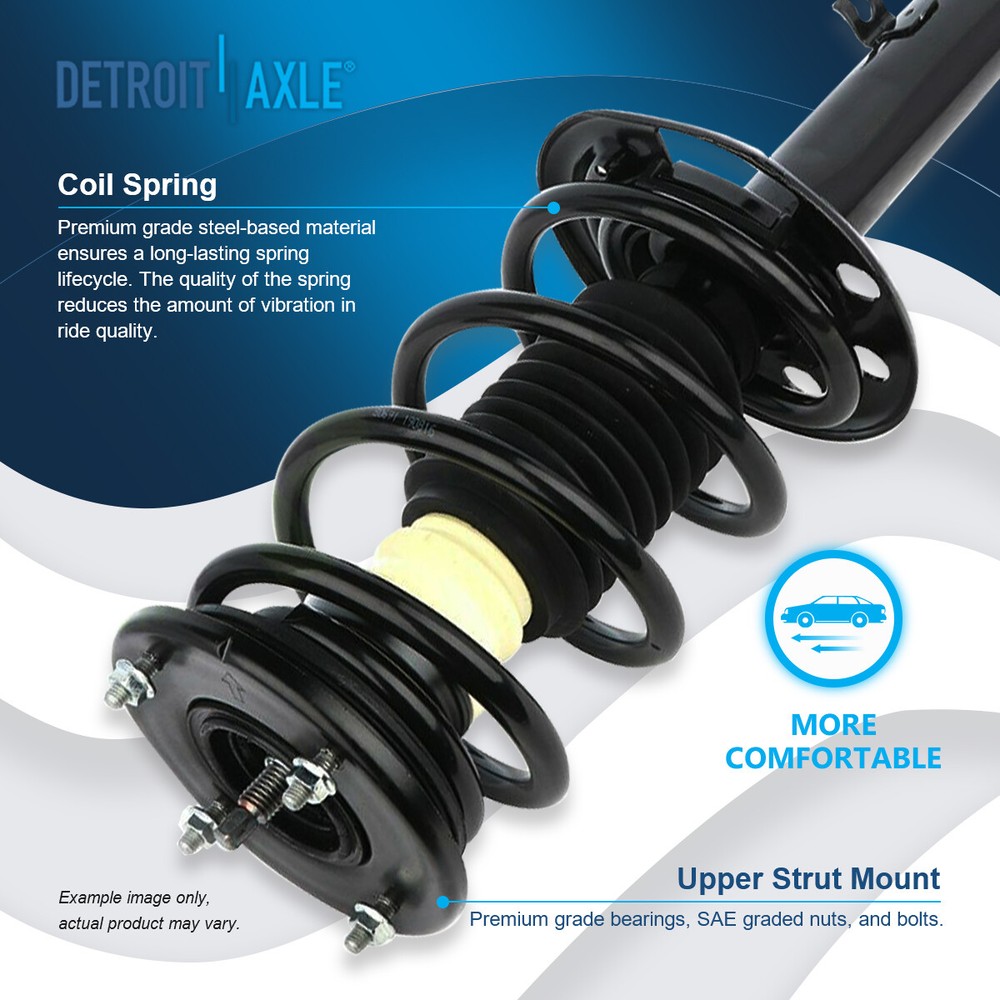 Ford Flex Struts Coil Assembly + Shock Absorbers + Sway Bars Fits Front & Rear