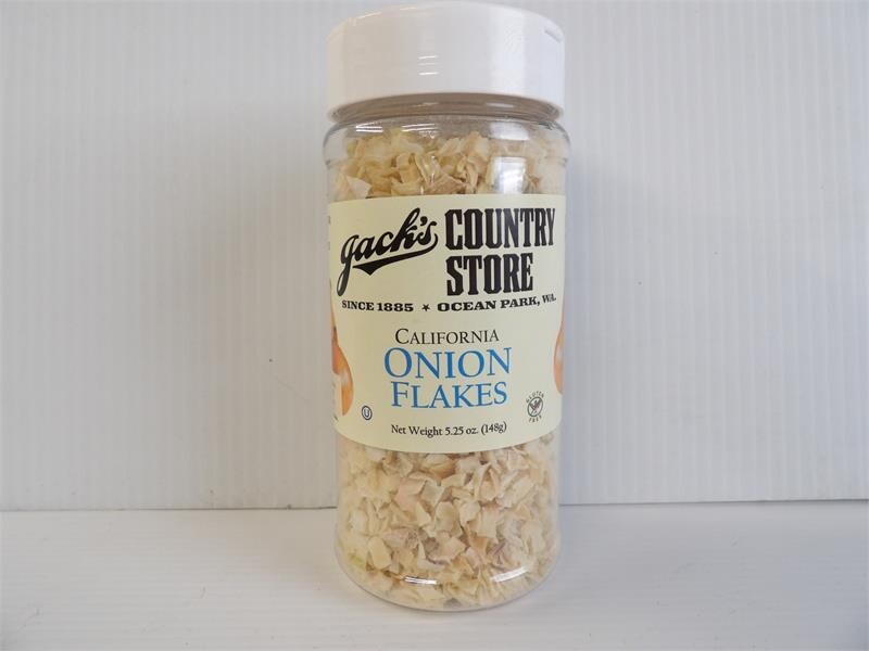 Jack's California Onion Flakes, 5.25 oz.