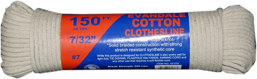 150 Ft Clothesline Stringfor Washing Line Cloth Drying Rope New