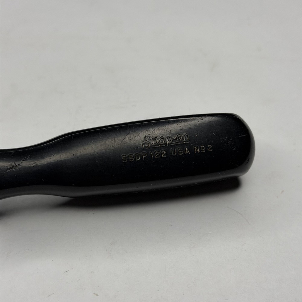 Snap On Tools SSDP12 #2 USA Phillips Screwdriver Black Hard Handle