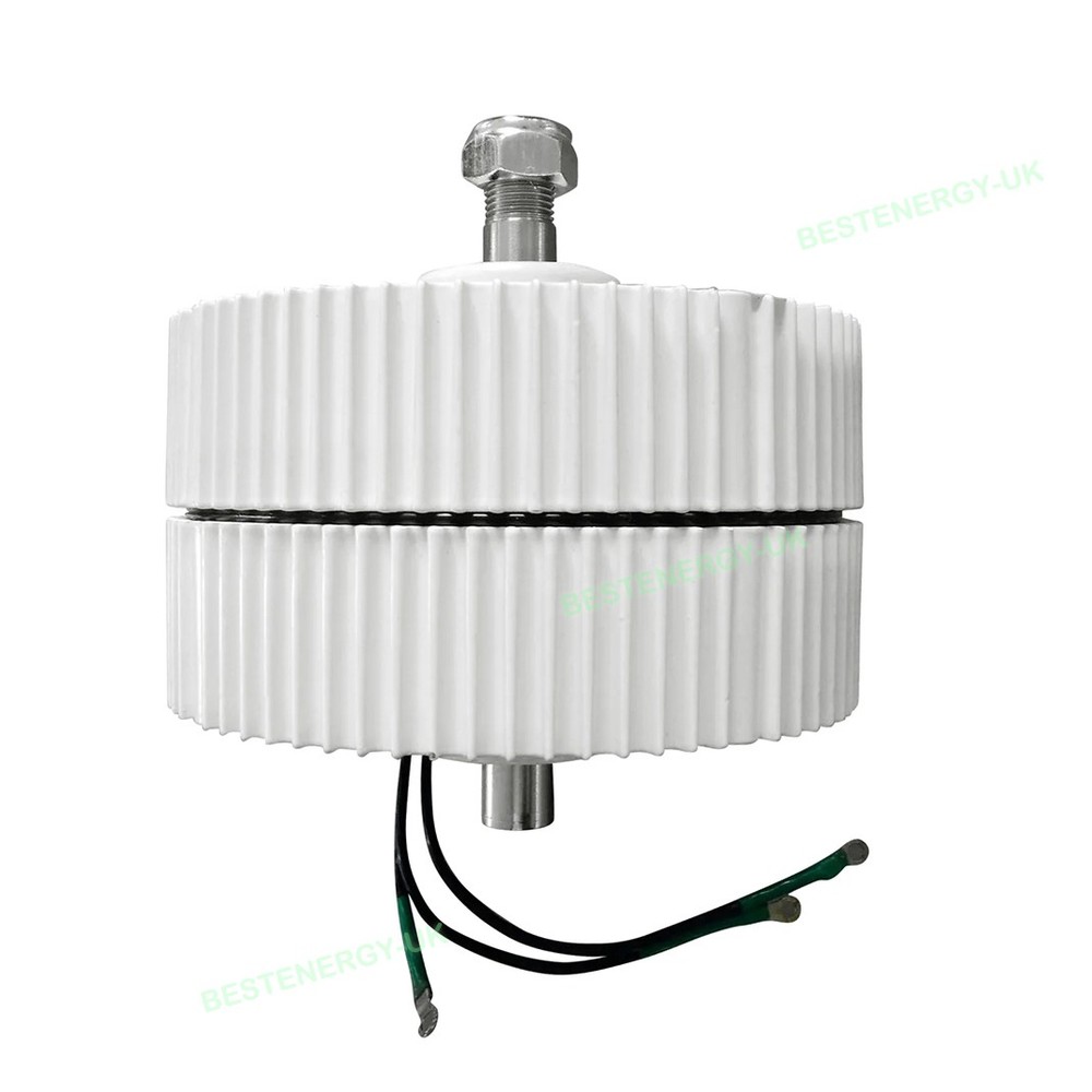 3KW 3-Phase Gearless Permanent Magnet Generator Alternator Motor 48V Controller