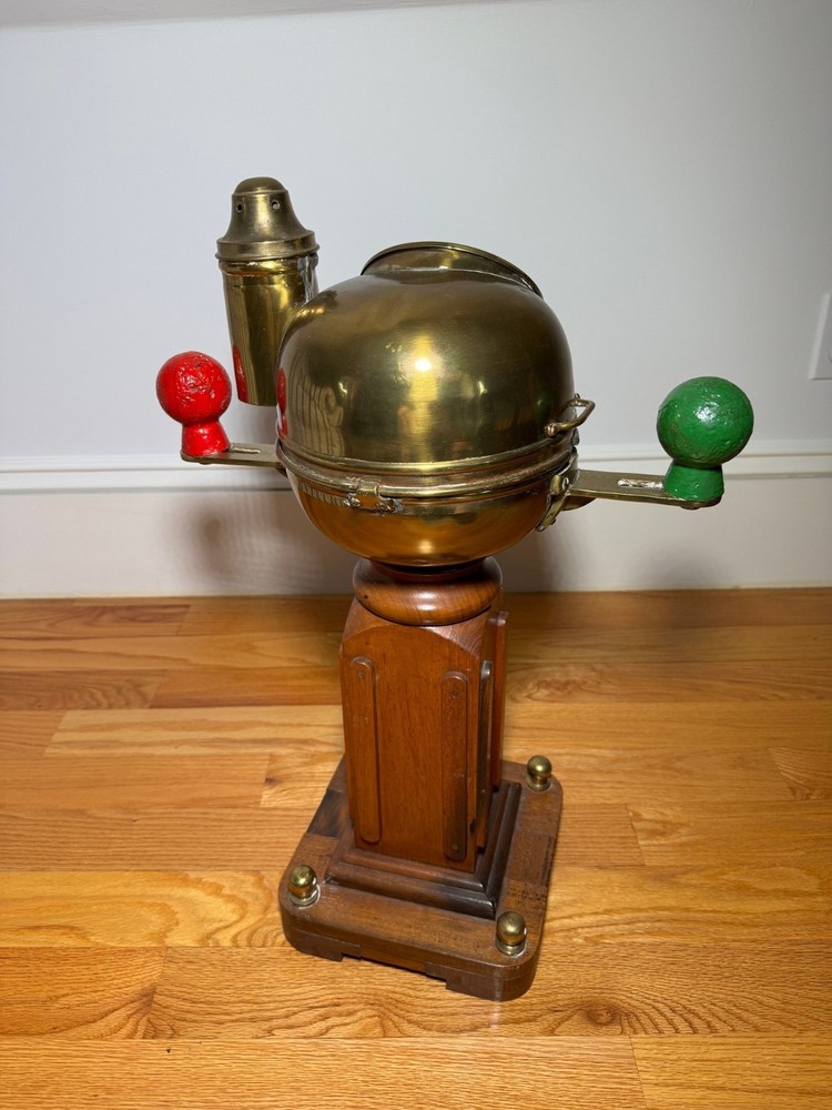 Maritime Ship Binnacle Brass Compass - As-Is (Sestrel?)