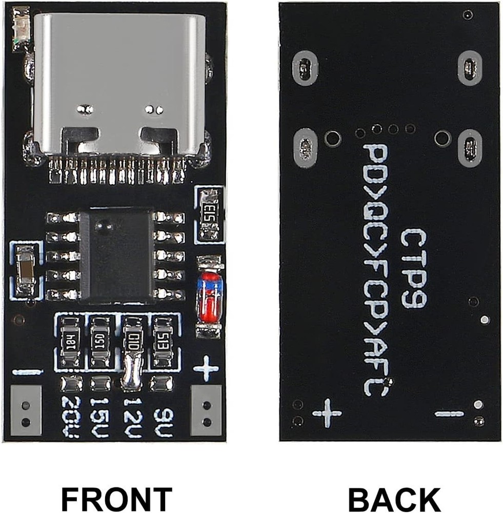 5PCS USB-C PD Trigger Board Module Fast Charge Type-C
