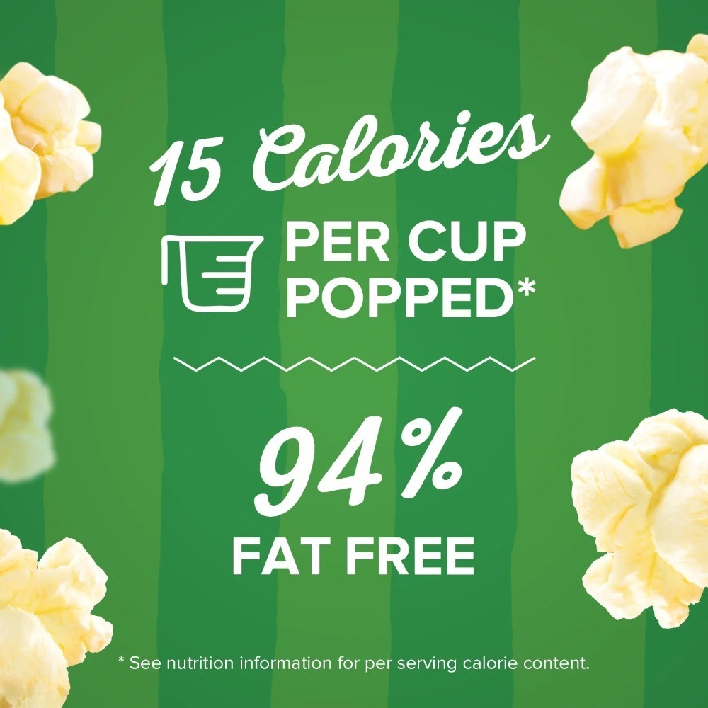 Microwave corn Kettle Corn Smart 1.2 oz 12-Count Bag Healthy Snack
