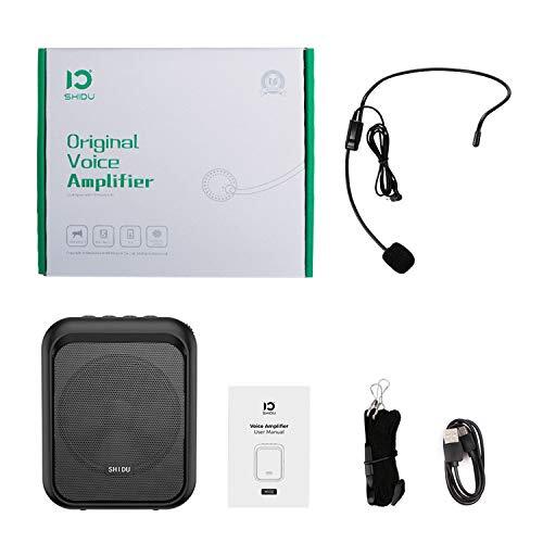 Portable PA Speaker Amplifier & Microphone System Bluetooth Rechargeable