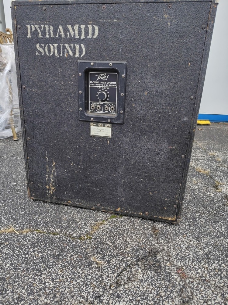 Peavey C-700 Network Amp Amplifier Tested Working