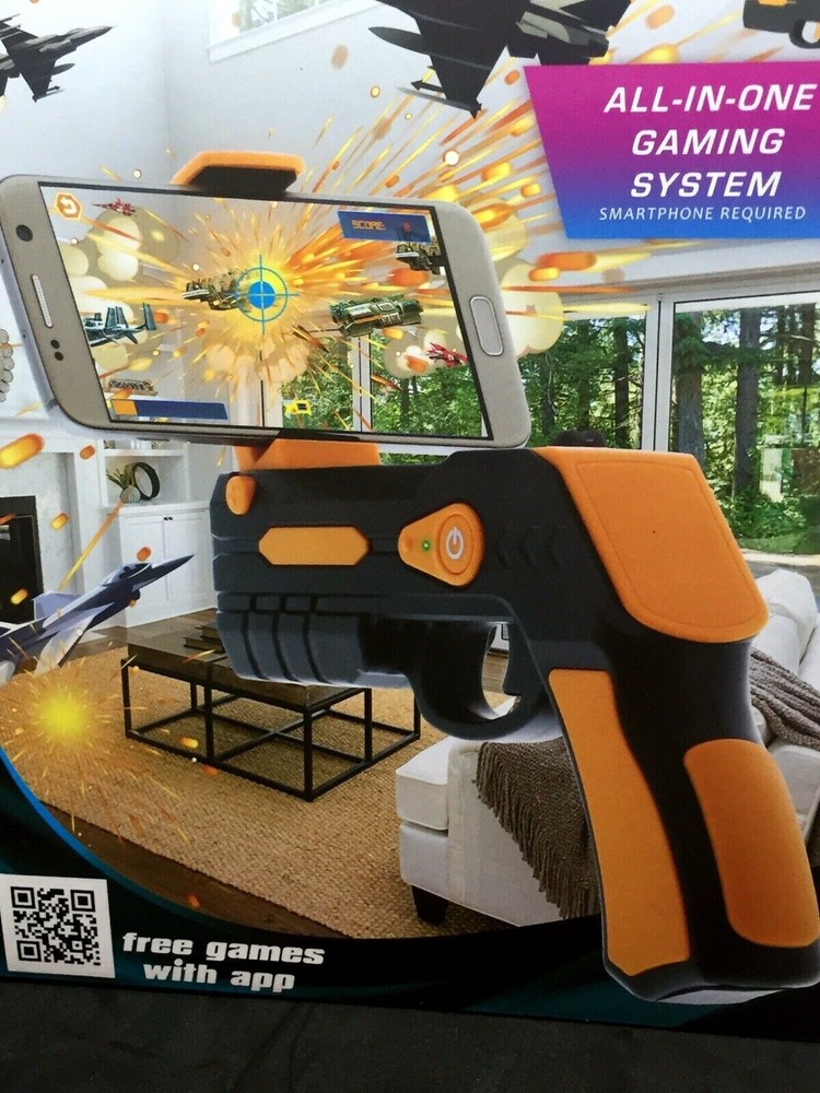Xtreme VR Augmented Reality AR Blaster Gaming Gun for Android and iOS Phones