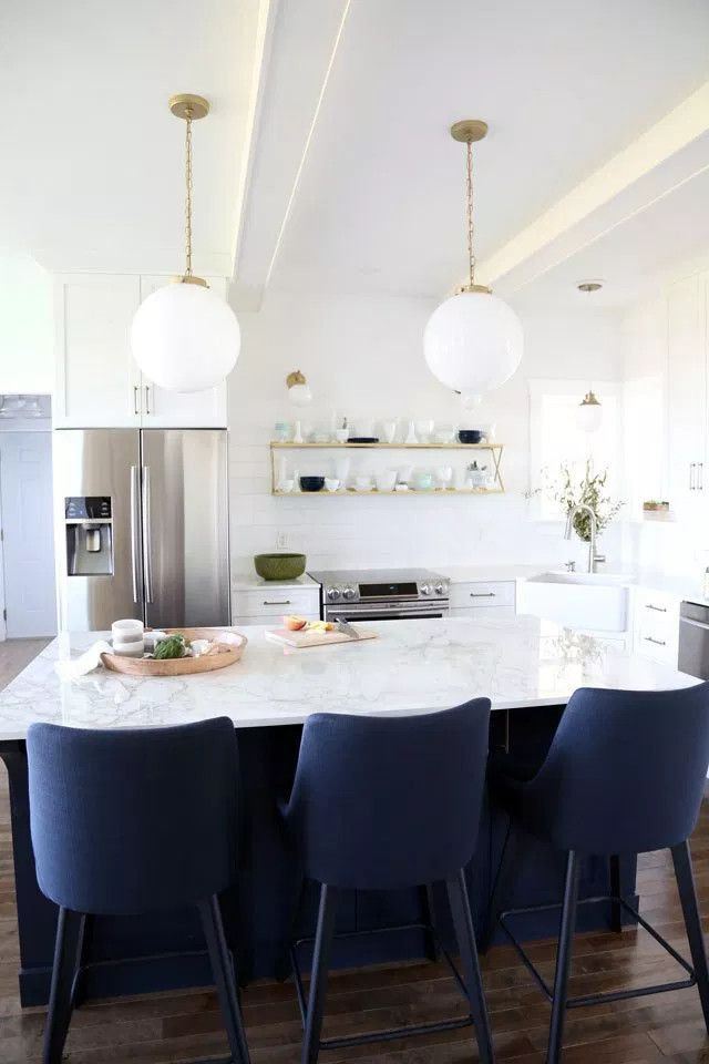 5" Builder Fashion Francisco Pull Champagne Bronze