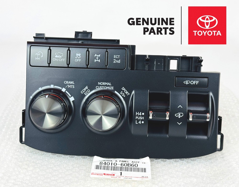 84010-60B60 Lexus LX570 2016-2021 OEM Genuine Control Panel Integration Switch