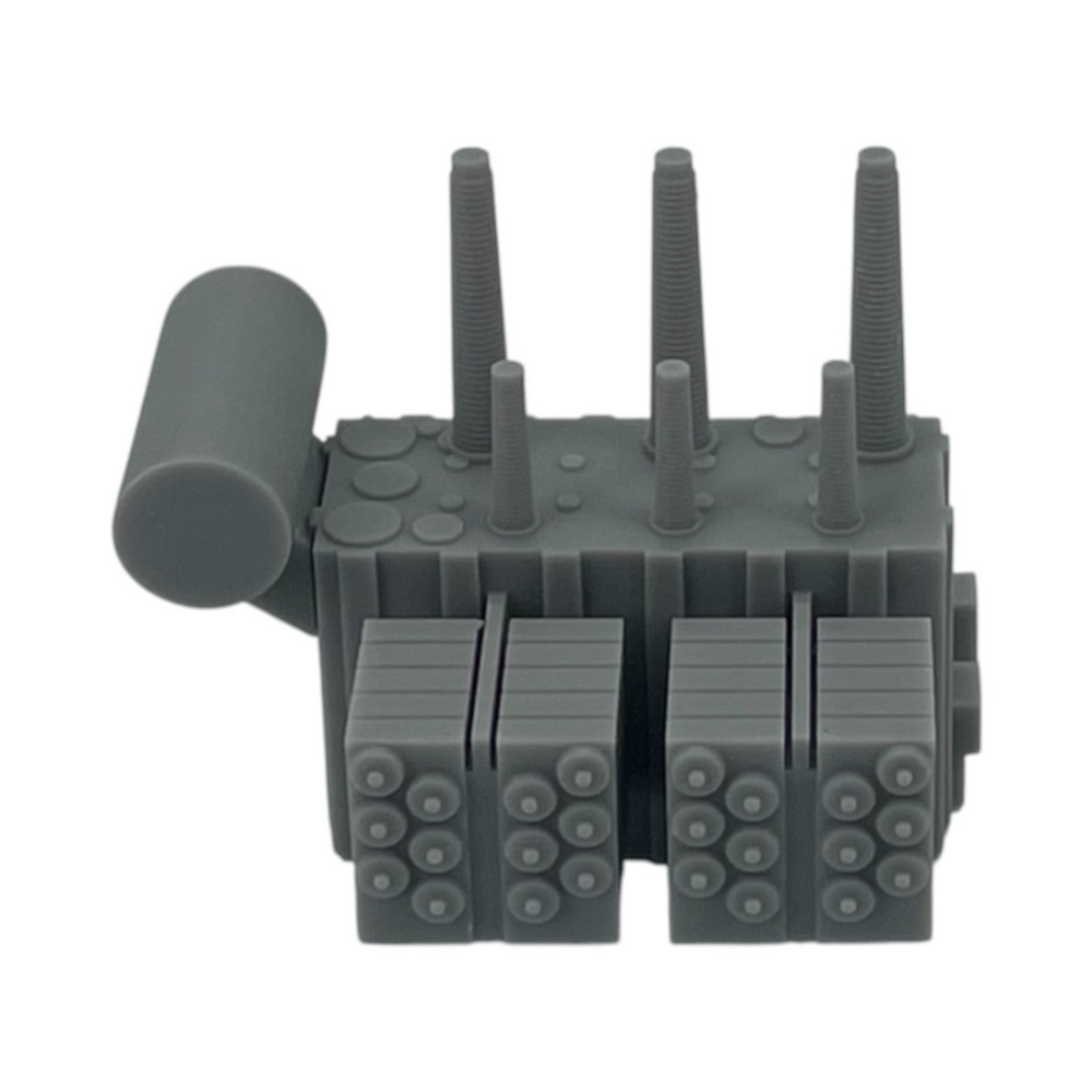 Electric Transformer - HO Scale 1:87 - Gray